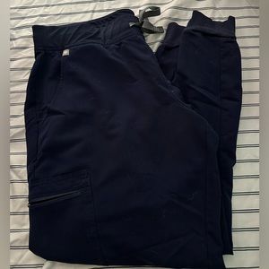 Figs Navy Blue large Petite Zamora Joggers